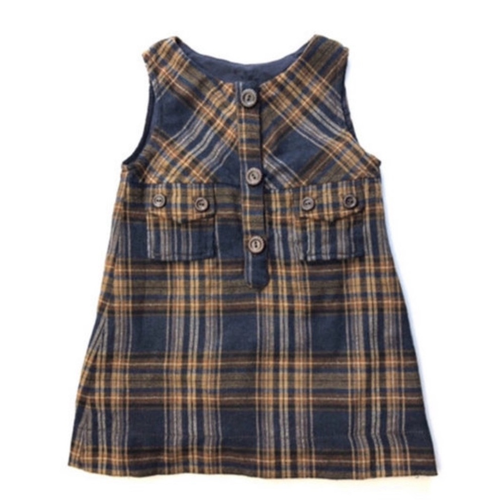 Girls Zara Plaid Dress